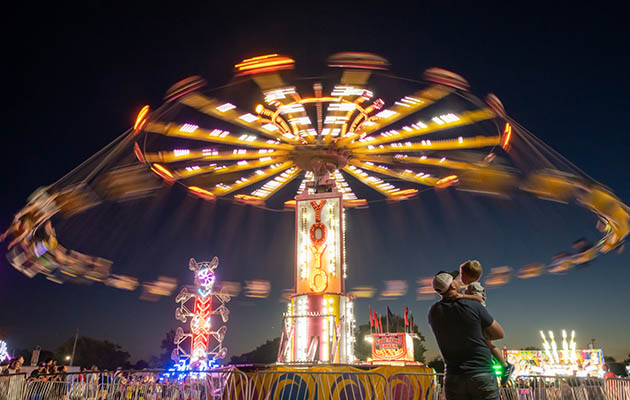 Rides at the South Dakota State Fair